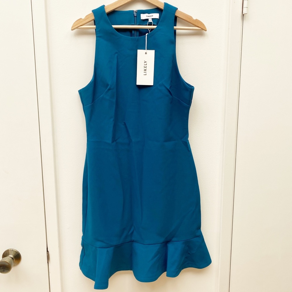 LIKELY Flounce Ruffle Mini Dress - Picture 7 of 9